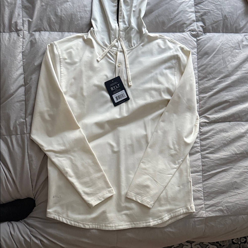 BYLT Basics Cream Men's Hoodie